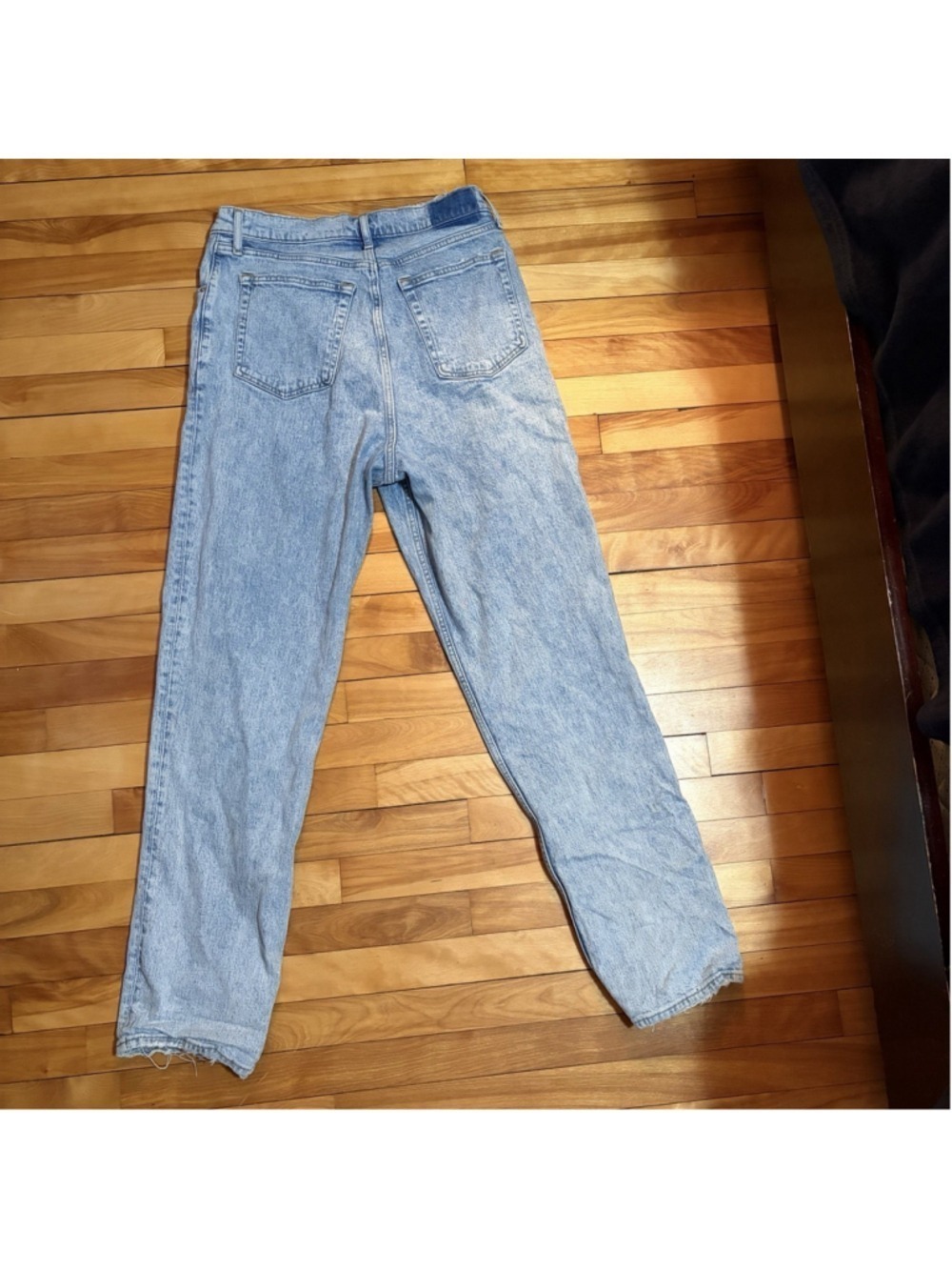 Abercrombie & Fitch Curve Love 90s Straight Jeans - Size 32/14L - Picture 4 of 11